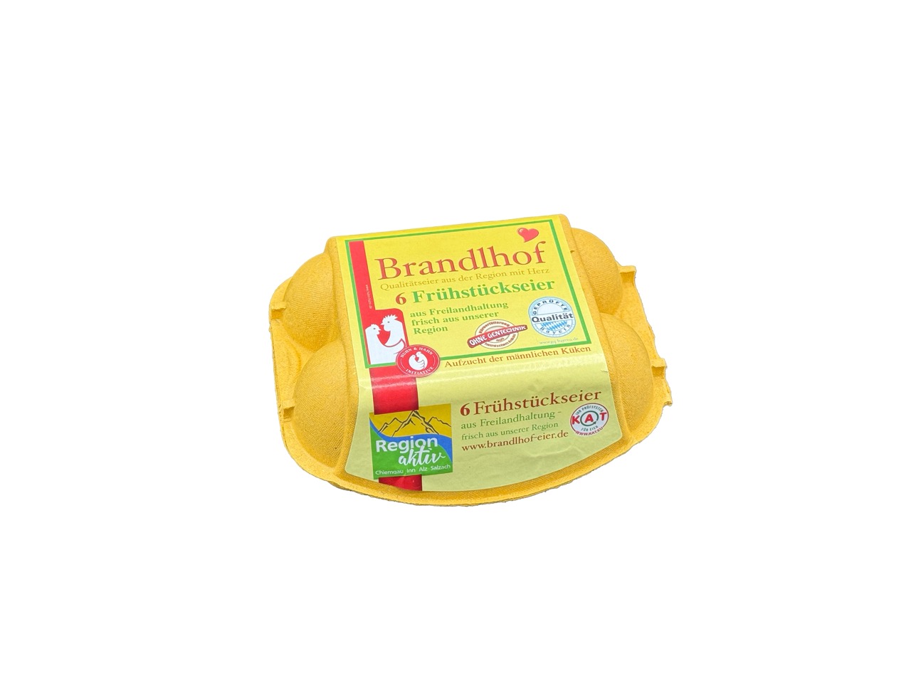 6 Frühstückseier aus Freilandhaltung